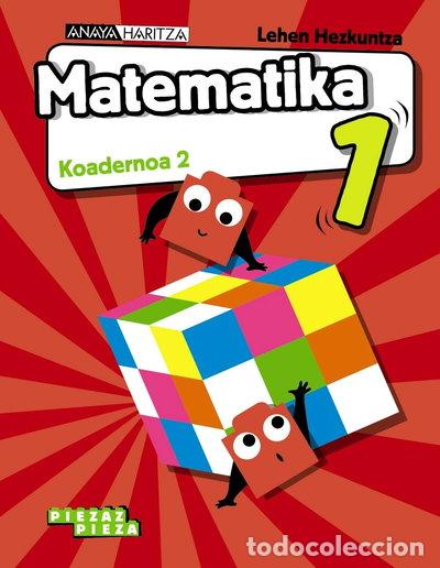 Libros: Matematika 1. Koadernoa 2.- 9788469849781 - Foto 1
