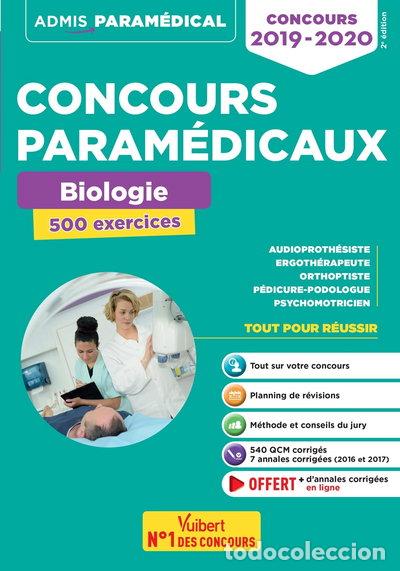 Libros: Concours param&eacute;dicaux: biologie: 500 exercices- 9782311205220