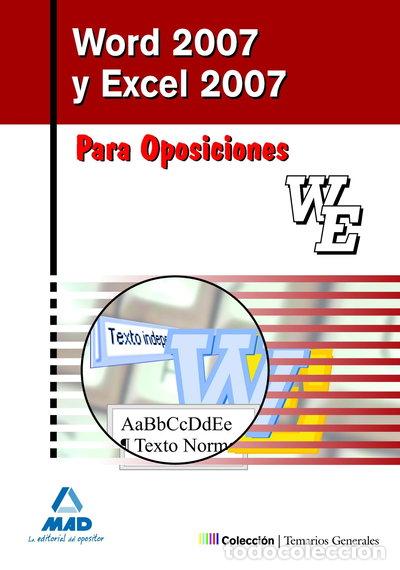 Libros: Word y Excel 2007. Manual.- 9788467637304 - Foto 1