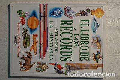Libros: El libro de los r&eacute;cords a trav&eacute;s de la historia- 9788430571369