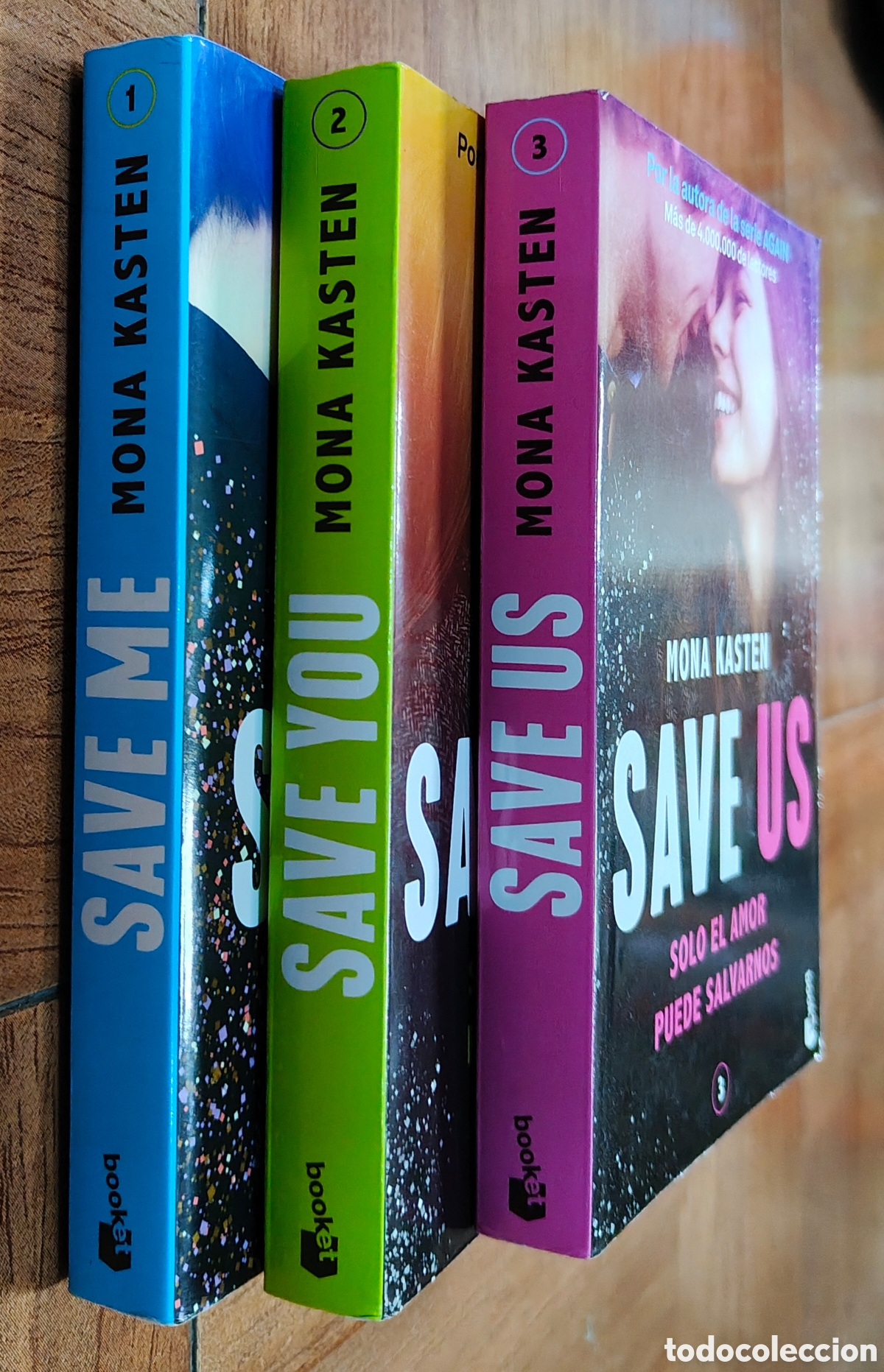 Libros: Save � Trilog&iacute;a � Completa � Booket - Mona Kasten - Foto 2