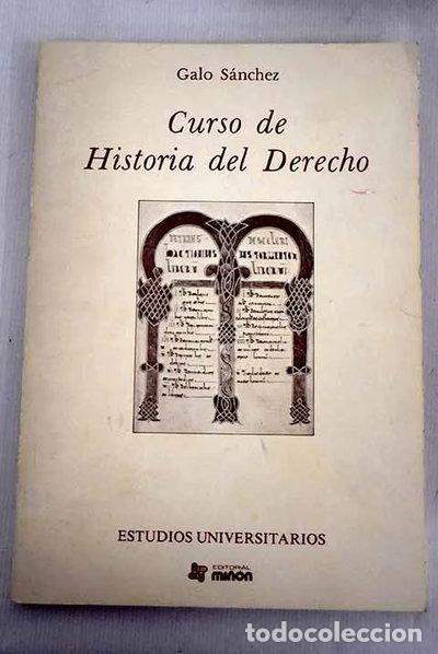 Libros: Curso de historia del derecho- 9788435505215 - Foto 1