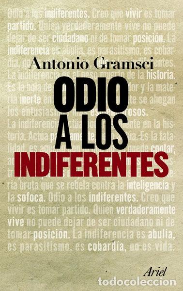 Libros: Odio a los indiferentes- 9788434413603
