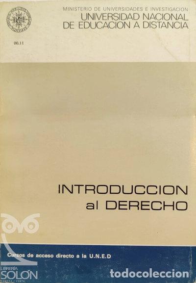 Libros: Introducci&oacute;n al derecho- 9788436200508 - Foto 1