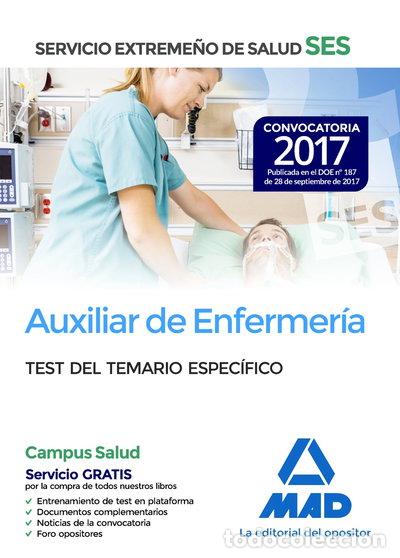 books: Auxiliar de enfermer&iacute;a del Servicio Extreme&ntilde;o de Salud (SES). Test parte espe...- 9788414210970