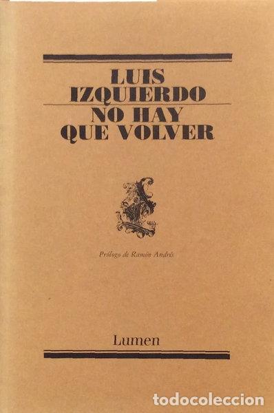books: No hay que volver- 9788426413581