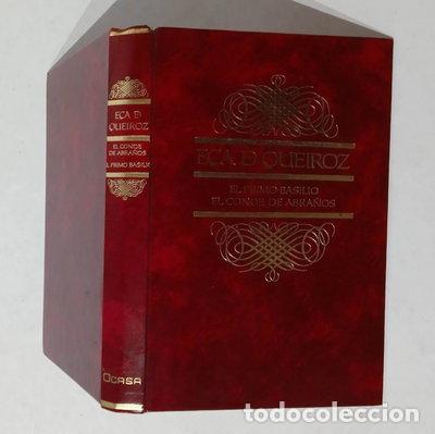 Libros: El primo Basilio; El conde de Abra&ntilde;os- 9788472730434