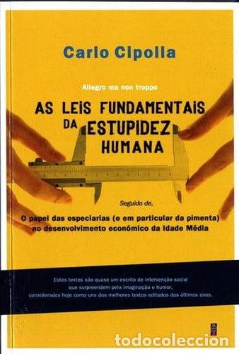 Libros: As leis fundamentais da estupidez humana- 9789897090622