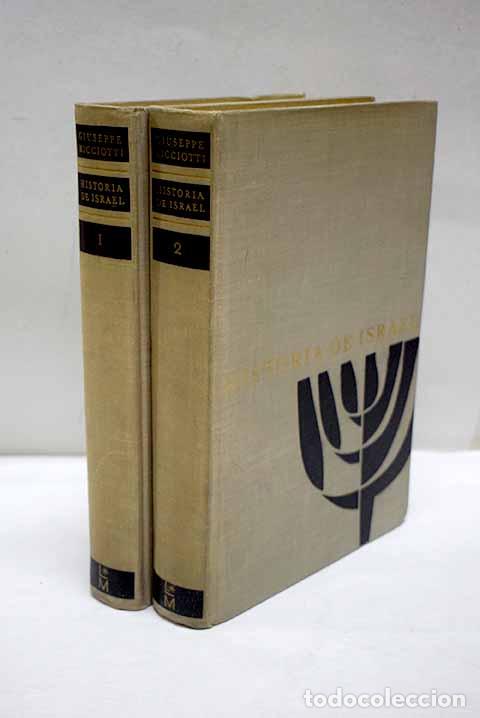 books: Historia de Israel: Ricciotti, Giuseppe.- Ricciotti, Giuseppe
