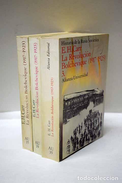 Libros: La Revoluci&oacute;n Bolchevique (1917-1923).- Carr, Edward Hallet