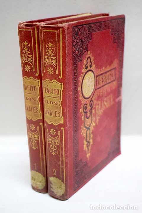 Libros: Los Anales de Cayo Cornelio T&aacute;cito.- T&aacute;cito, Cayo Cornelio