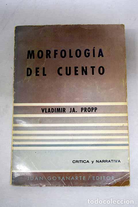Libros: Morfolog&iacute;a del cuento.- Propp, Vladimir J.
