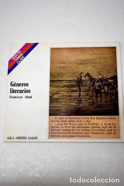Libros: G&eacute;neros literarios- 9788434578388