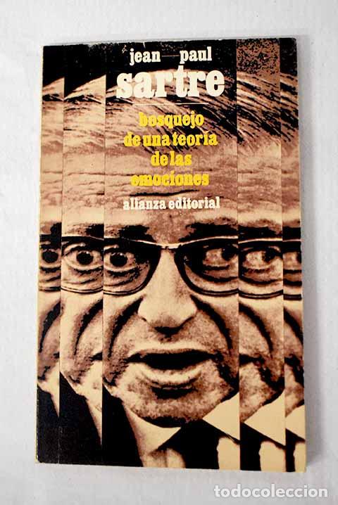Libros: Bosquejo de una teor&iacute;a de las emociones.- Sartre, Jean-Paul