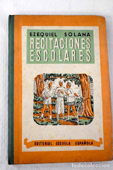Libros: Recitaciones escolares: la familia, la escuela