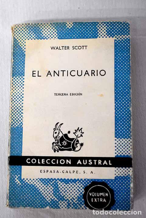 Libros: El anticuario: Scott, Walter.- Scott, Walter - Foto 1