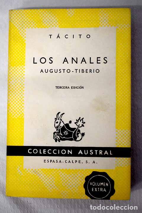 Libros: Los Anales. Augusto-Tiberio.- T&aacute;cito, Cayo Cornelio - Foto 1