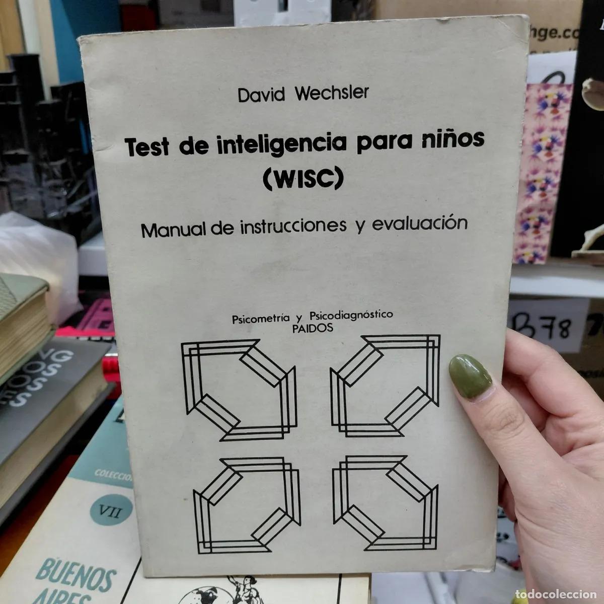 Libri di seconda mano: Test de inteligencia para ni&ntilde;os - Wechsler