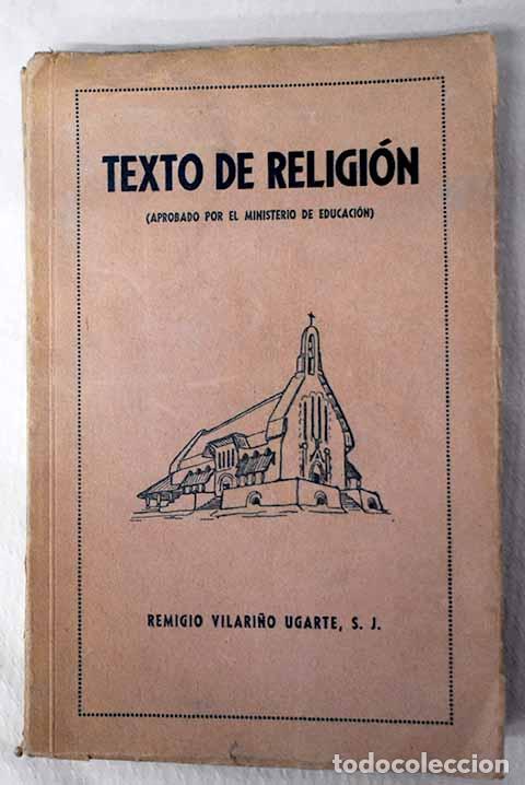 Libros: Texto de religi&oacute;n: compendio de los Puntos de Catecismo.- Vilari&ntilde;o Ugarte, Remigio