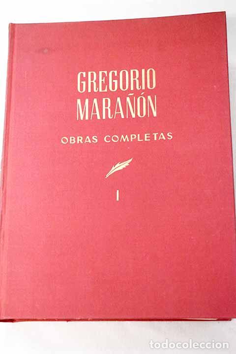 Libros: Obras completas, Tomo I. Pr&oacute;logos.- Mara&ntilde;&oacute;n, Gregorio - Foto 1