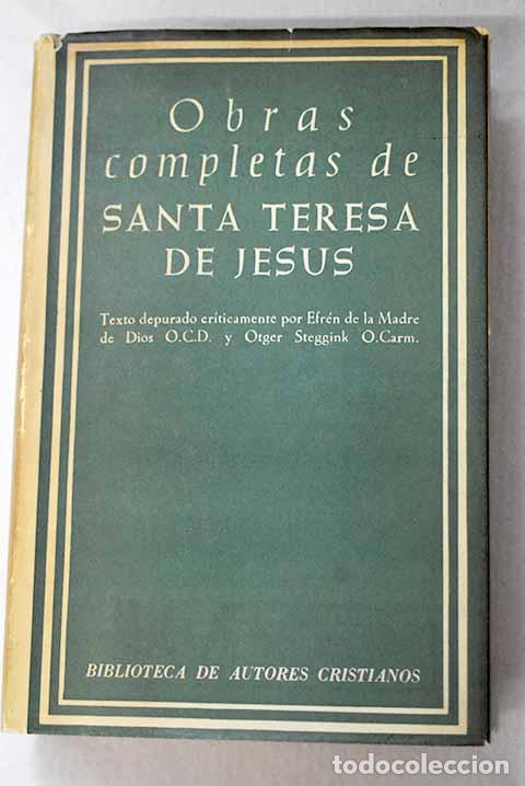 B&uuml;cher: Obras completas: Jes&uacute;s, Santa Teresa de.- Jes&uacute;s, Santa Teresa de