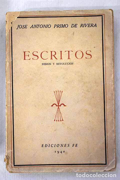 Libros: Obras completas, Tomo III. Misi&oacute;n y revoluci&oacute;n.- Primo de Rivera, Jos&eacute; Antonio
