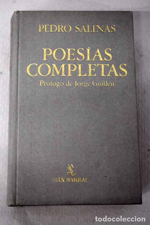 books: Poes&iacute;as completas: Salinas, Pedro.- Salinas, Pedro