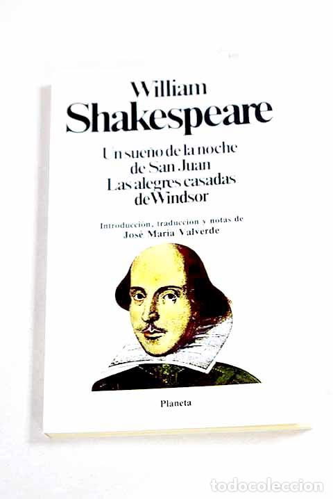 Libros: Un sue&ntilde;o de la noche de San Juan ; Las alegres casadas de Windsor.- Shakespeare, William