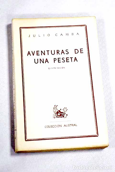 Libri di seconda mano: Aventuras de una peseta.- Camba, Julio