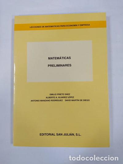Libros: Matem&aacute;ticas preliminares- 9788488757012 - Foto 1