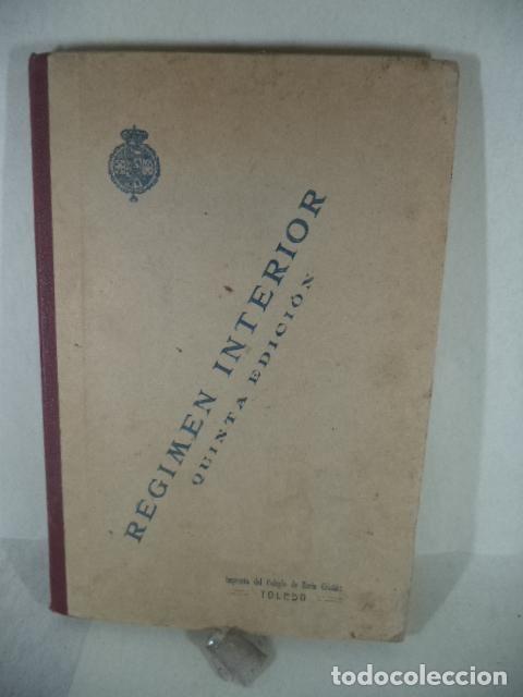 Libri di seconda mano: REGIMEN INTERIOR DE LOS CUERPOS DEL EJERCITO - ANTONIO DURAN ARRIAZA