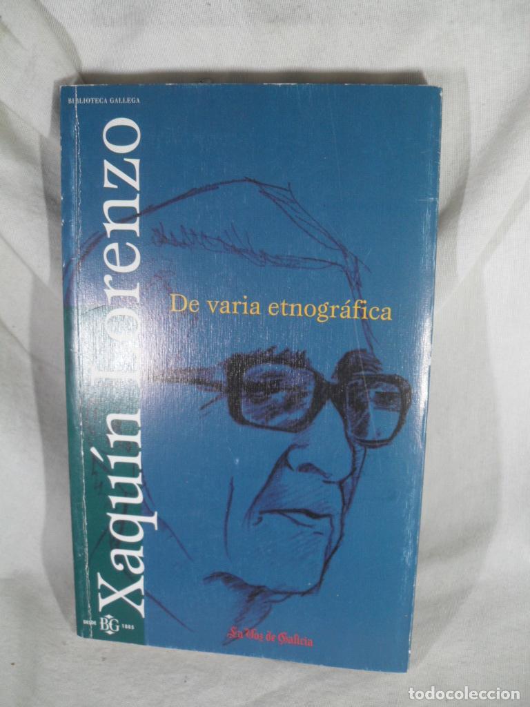 Libros: XAQUIN LORENZO DE VARIA ETNOGRAFICA - VARIOS
