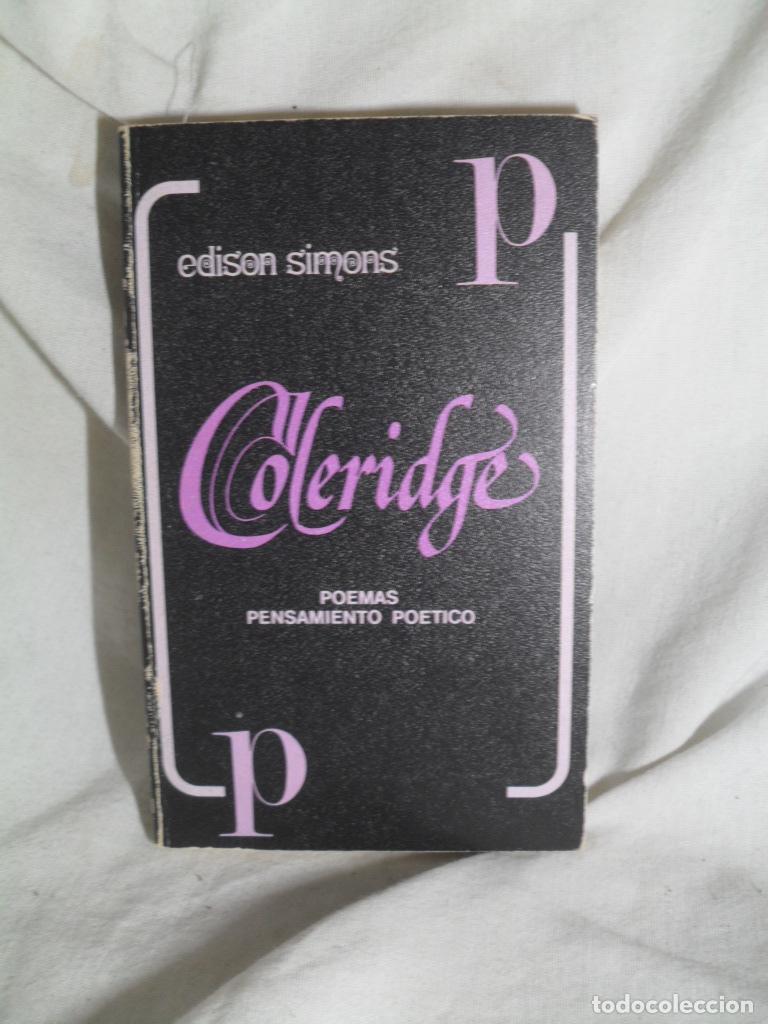 Libros: COLERIDGE - EDISON SIMONS - Foto 1