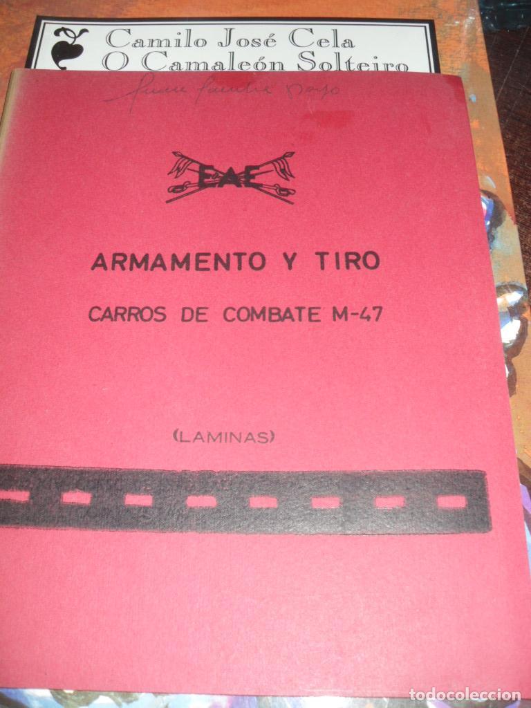 Libros: ARMAMENTO Y TIRO CARROS DE COMBATE M-47 - VARIOS