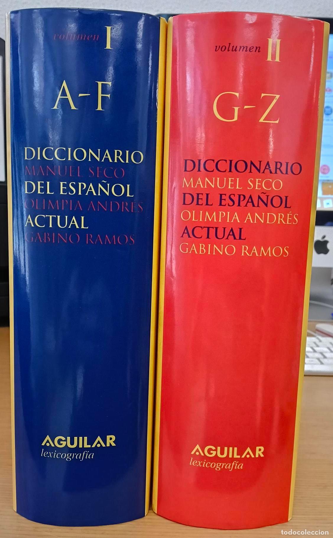 Libri di seconda mano: Diccionario del espa&ntilde;ol actual. Tomos 1 y 2 (A-Z) - Andres, Olimpia / Ramos, Gabino - Seco, Manuel