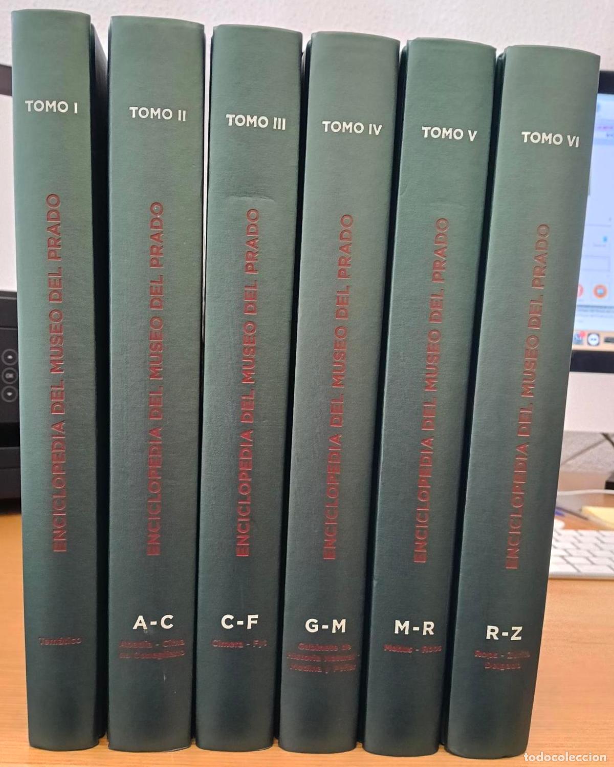 Livros em segunda m&atilde;o: Enciclopedia del Museo del Prado. Tomos I, II, III, IV, V y VI - VAA