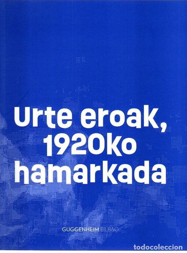 Libros: Urte eroak, 1920ko hamarkada - NO CONSTA AUTOR