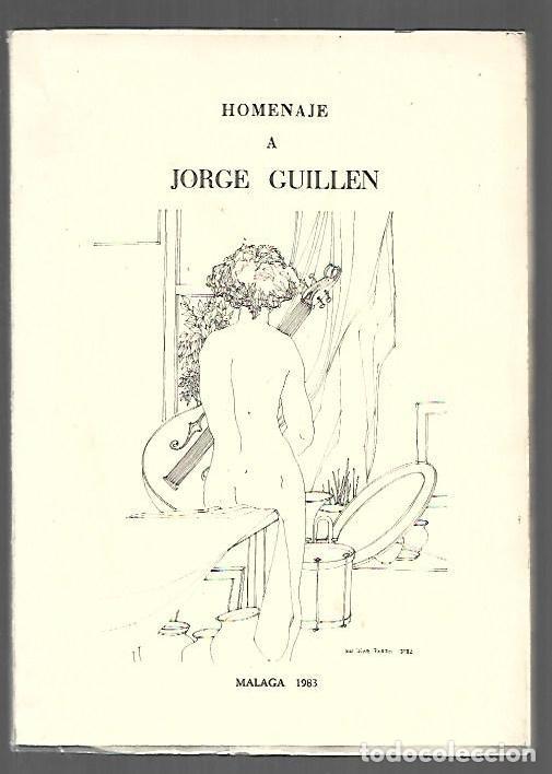 books: HOMENAJE A JORGE GUILLEN - VARIOS