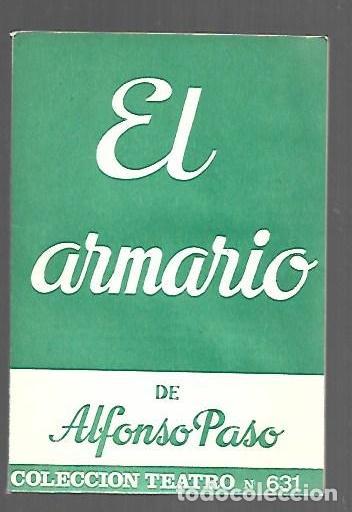 Libros: ARMARIO -. EL - PASO, ALFONSO - Foto 1