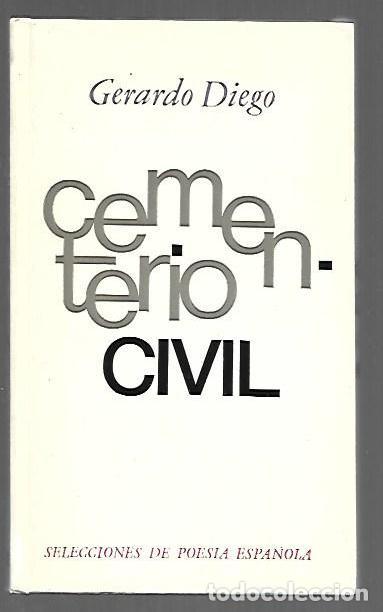 Libros: CEMENTERIO CIVIL - DIEGO, GERARDO