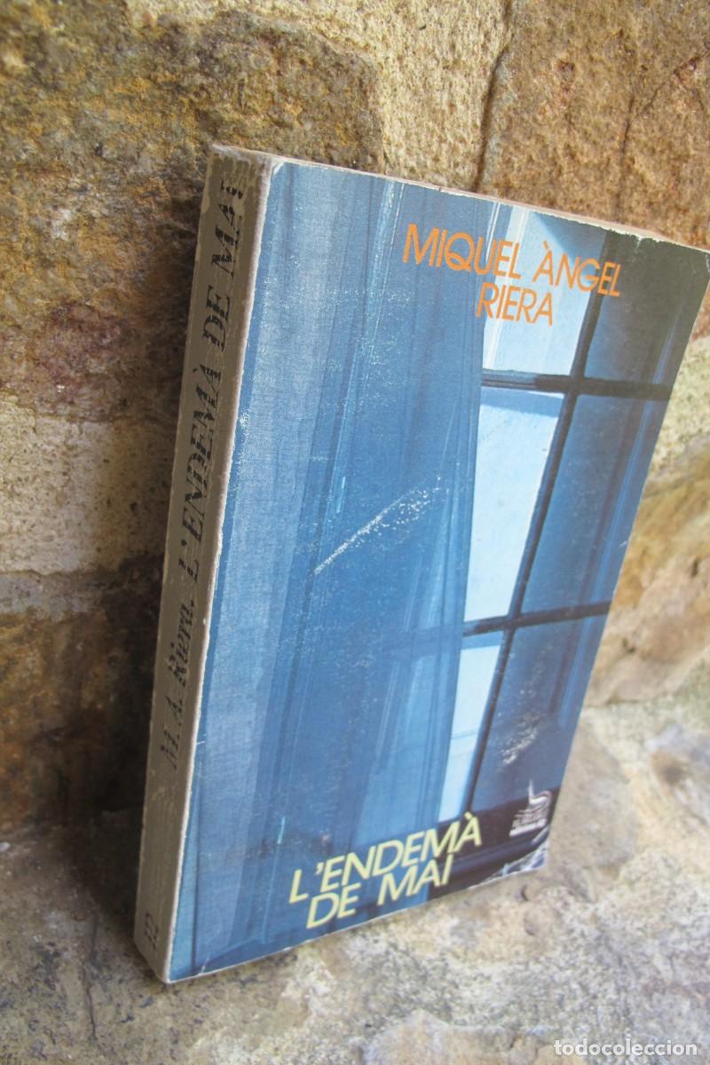 Libros: L'ENDEMA DE MAI. MIQUEL ANGEL RIERA. EL BALANCI EDICIONS 62. 1&ordf; EDICIO