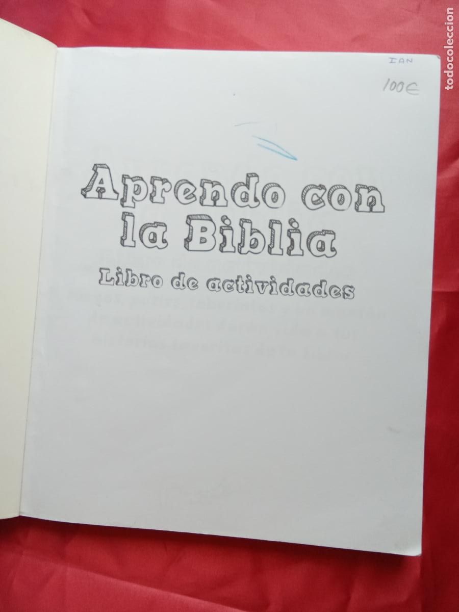 Libros: Aprendo con la Biblia, libro de actividades CO.1907 - Foto 9