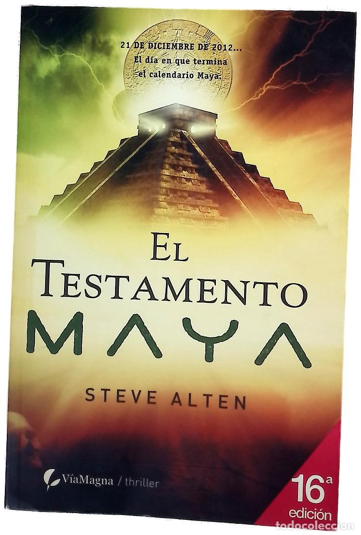 Libros: El testamento Maya - Alten, Steve - Foto 1