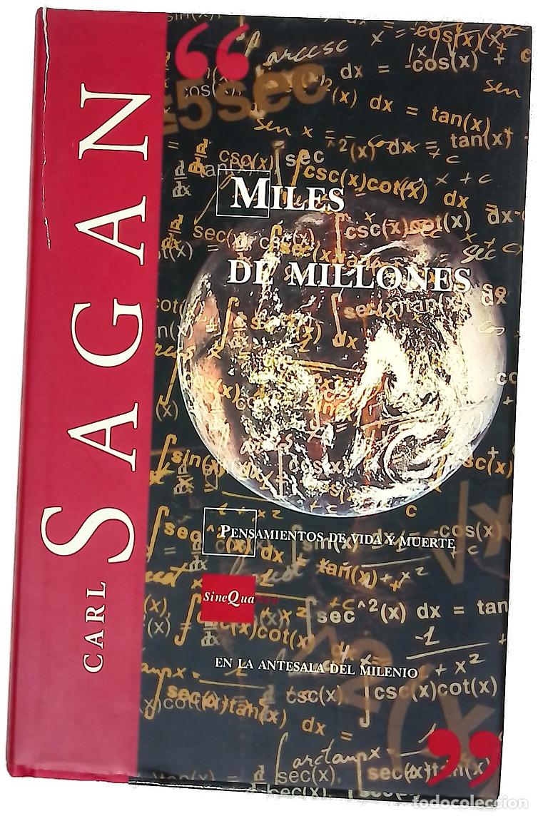 Livros em segunda m&atilde;o: Miles de millones pensamientos de vida y muerte en la antesala del milenio