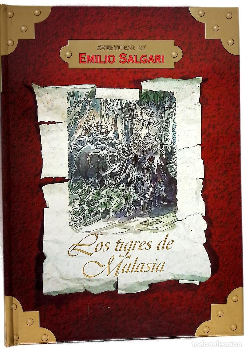 Libri di seconda mano: Los tigres de Malasia - Salgari, Emilio; Ib&aacute;&ntilde;ez Clemente, Enrique