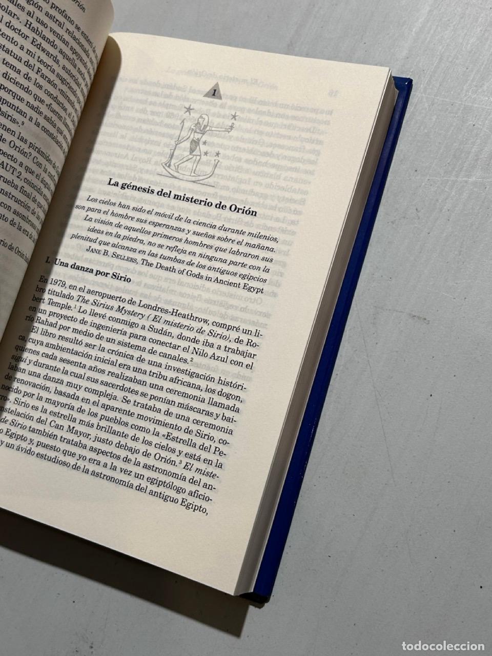 Libros: Robert Bauval y Adrian Gilbert - El misterio de Ori&oacute;n - Foto 2