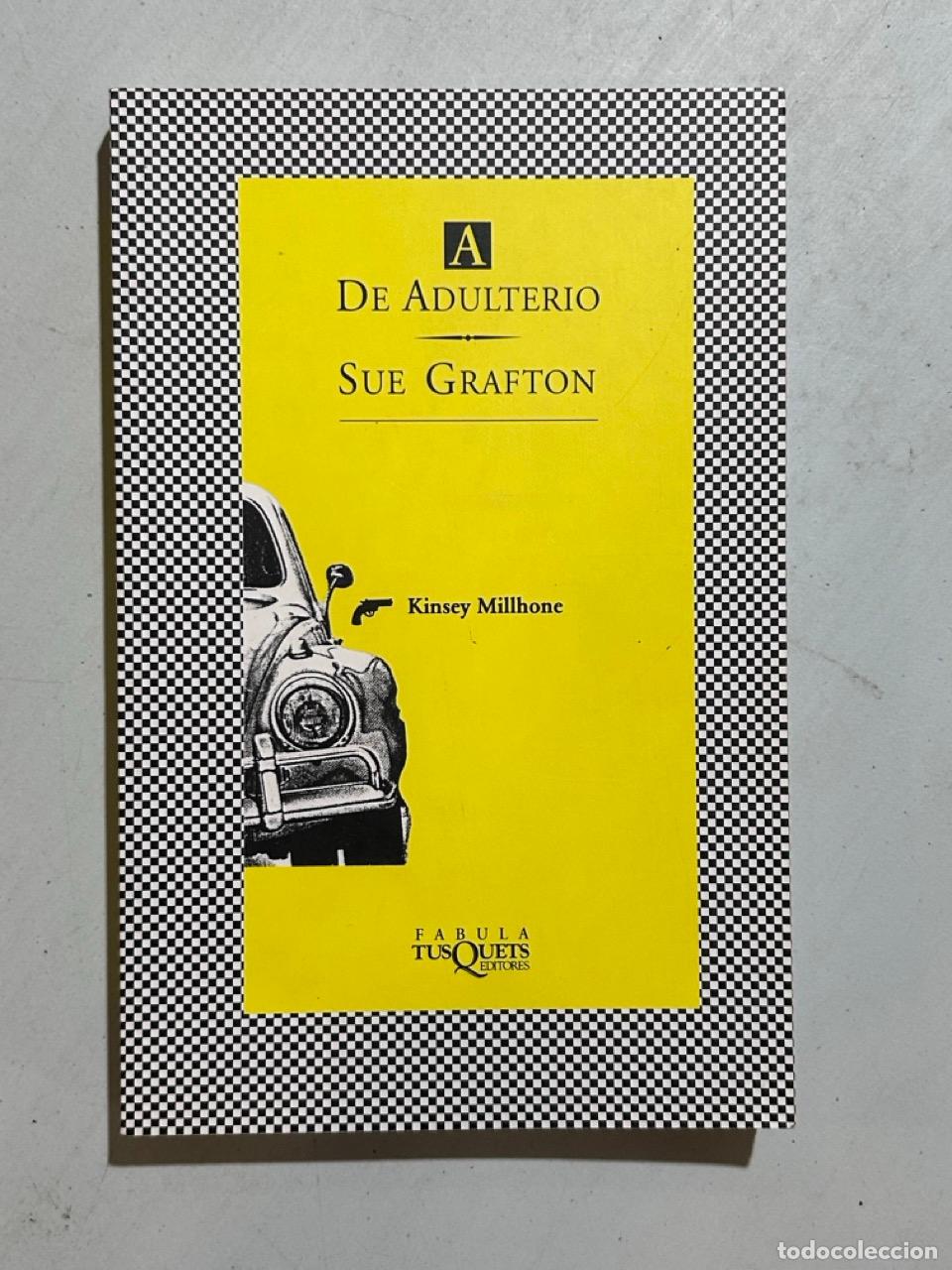 Livros em segunda m&atilde;o: Sue Grafton - A de adulterio