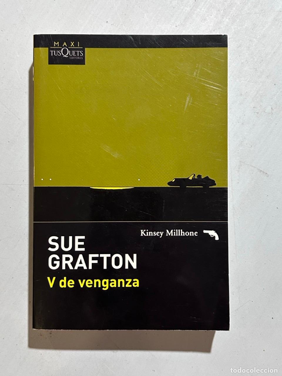 Livros em segunda m&atilde;o: Sue Grafton - V de venganza
