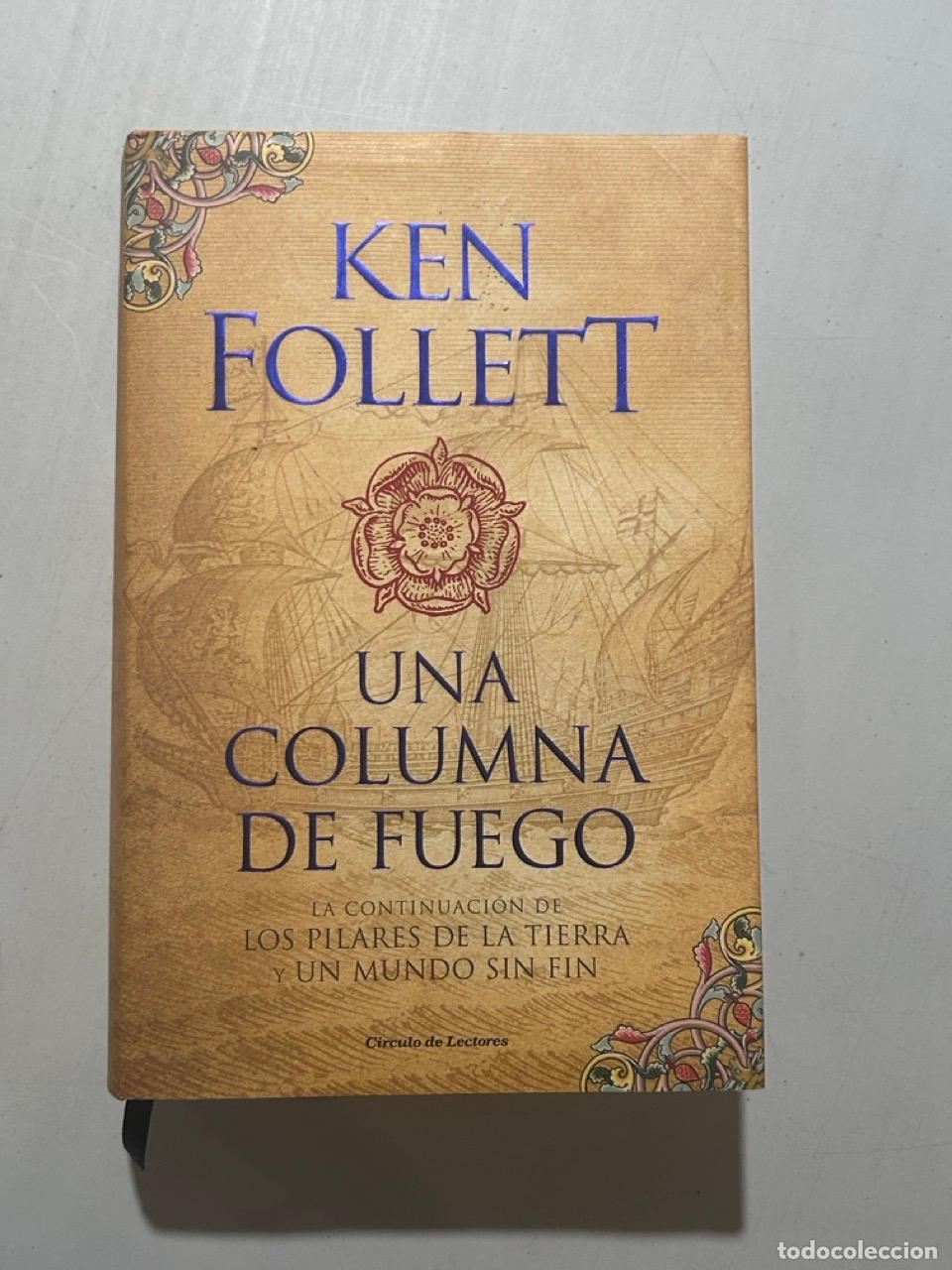 Livros em segunda m&atilde;o: Ken Follett - Una columna de fuego