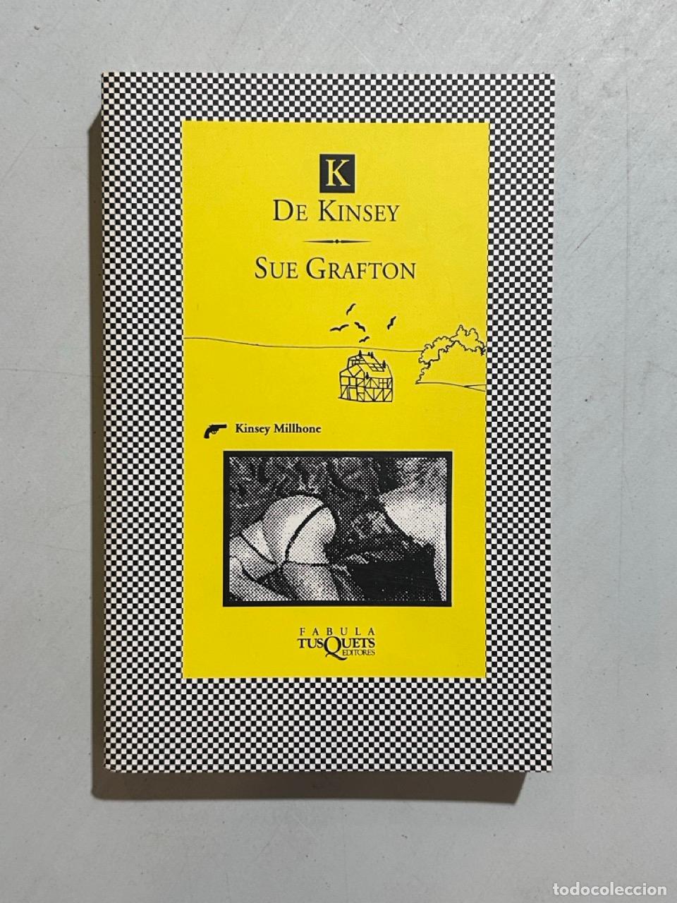 Livros em segunda m&atilde;o: Sue Grafton - K de Kinsey
